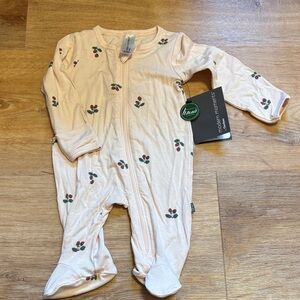 Gerber Cherry Print Footed One-Piece